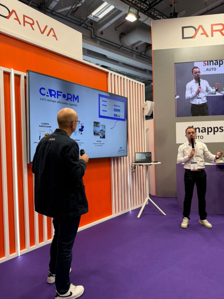 Live DARVA - Carform au salon Equip Auto 2025 Paris Porte de Versailles : "Quand l'atelier passe au digital"