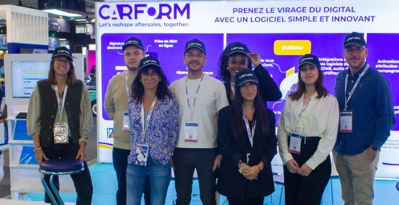 Carform au salon Equip Auto 2025 Paris Porte de Versailles