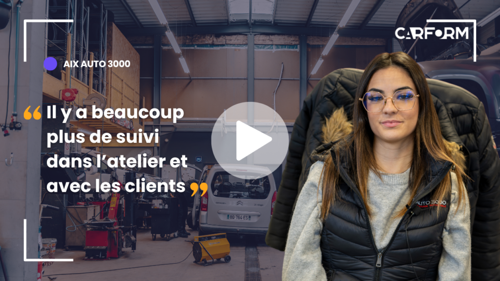 Témoignge client carform : garage Aix Auto 3000