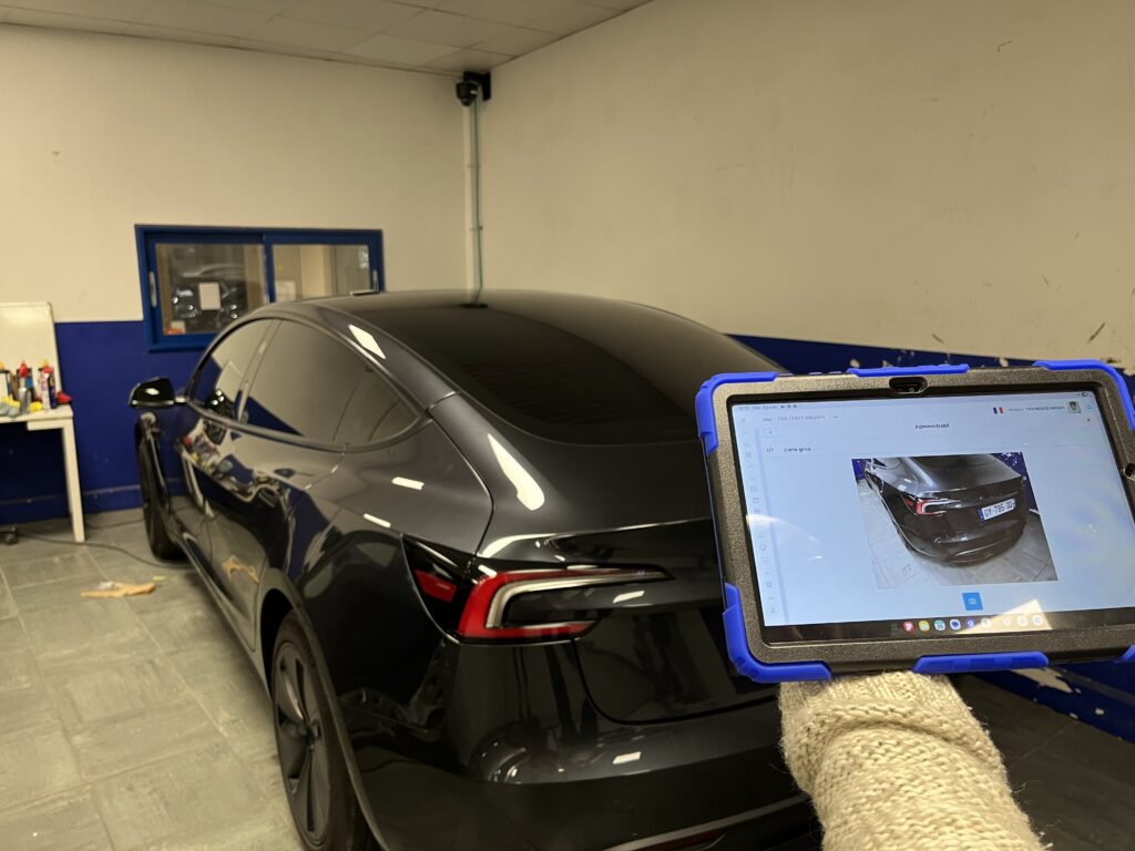 Tablette tactile logiciel gestion atelier carform