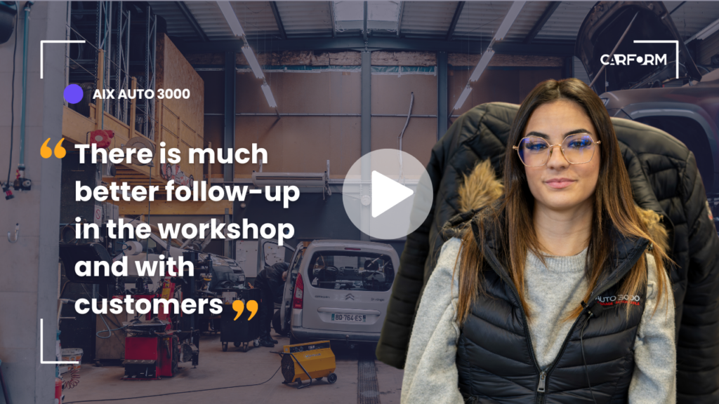 Carform customer testimonial - Aix Auto 3000 garage.