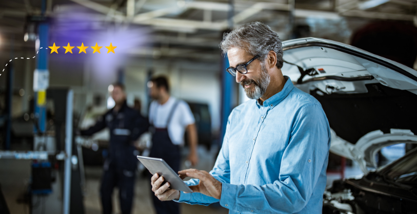 communication client atelier automobile logiciel Carform
